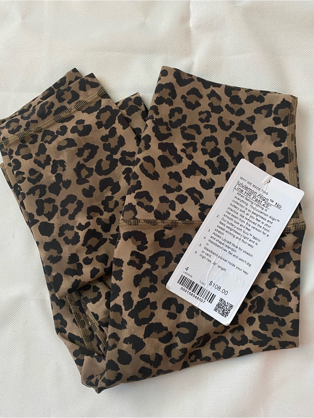 lululemon athletica Brown Leopard High-Rise Leggings - Picture 4 of 4